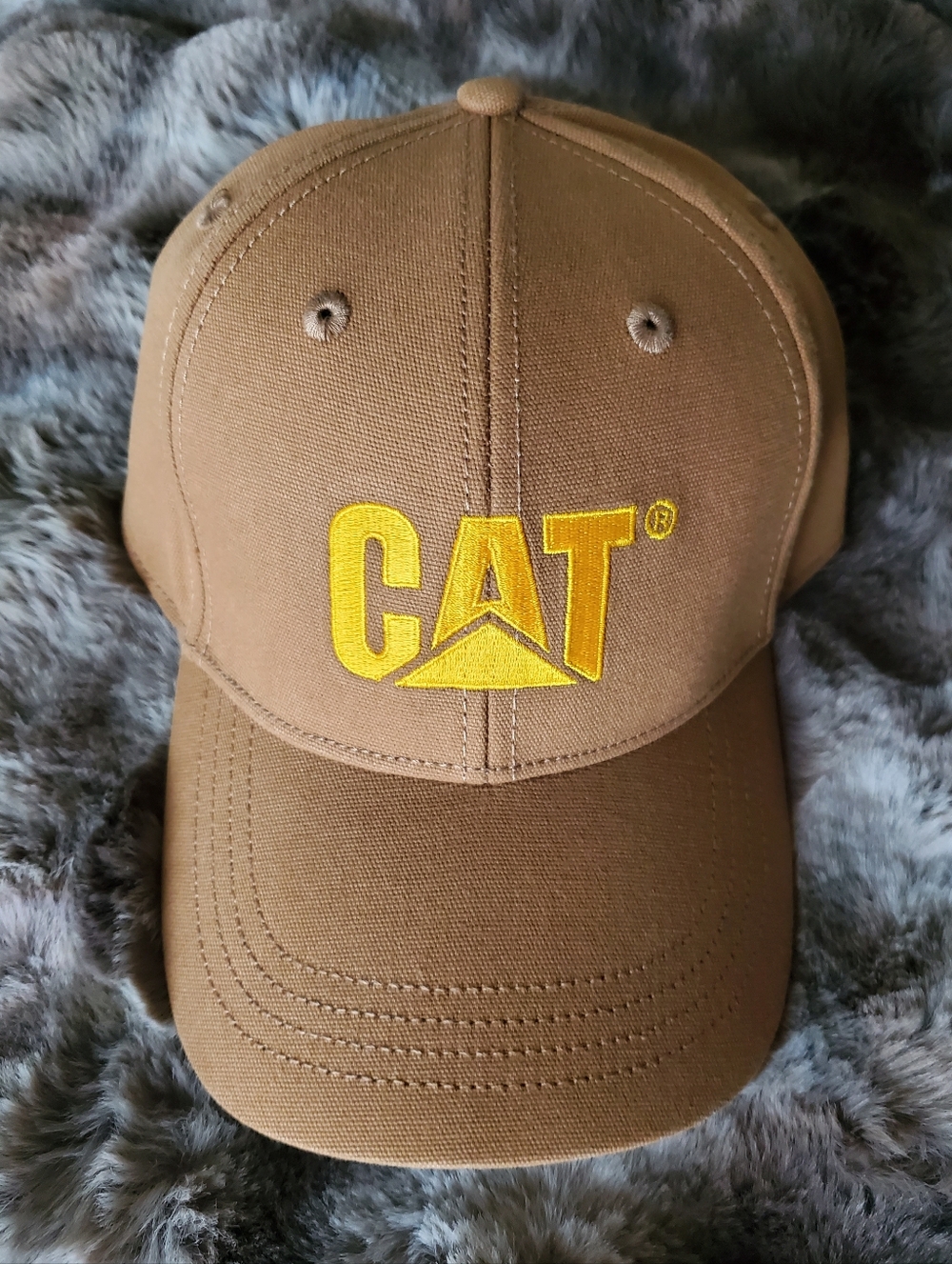 Caterpillar Brown Baseball Cap